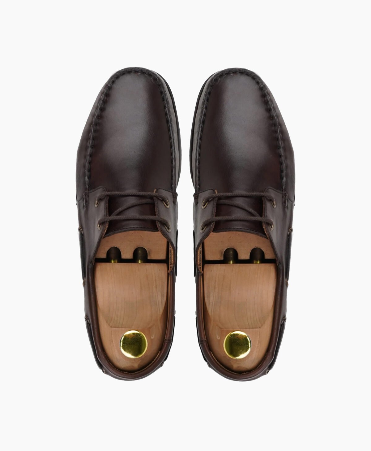 Seward Derby Dark Brown Calf Leather Shoes Image202