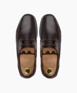 Seward Derby Dark Brown Calf Leather Shoes