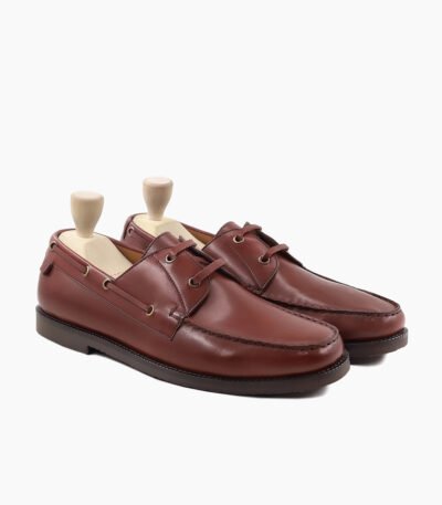 Sitka Derby Brown Calf Leather Shoes