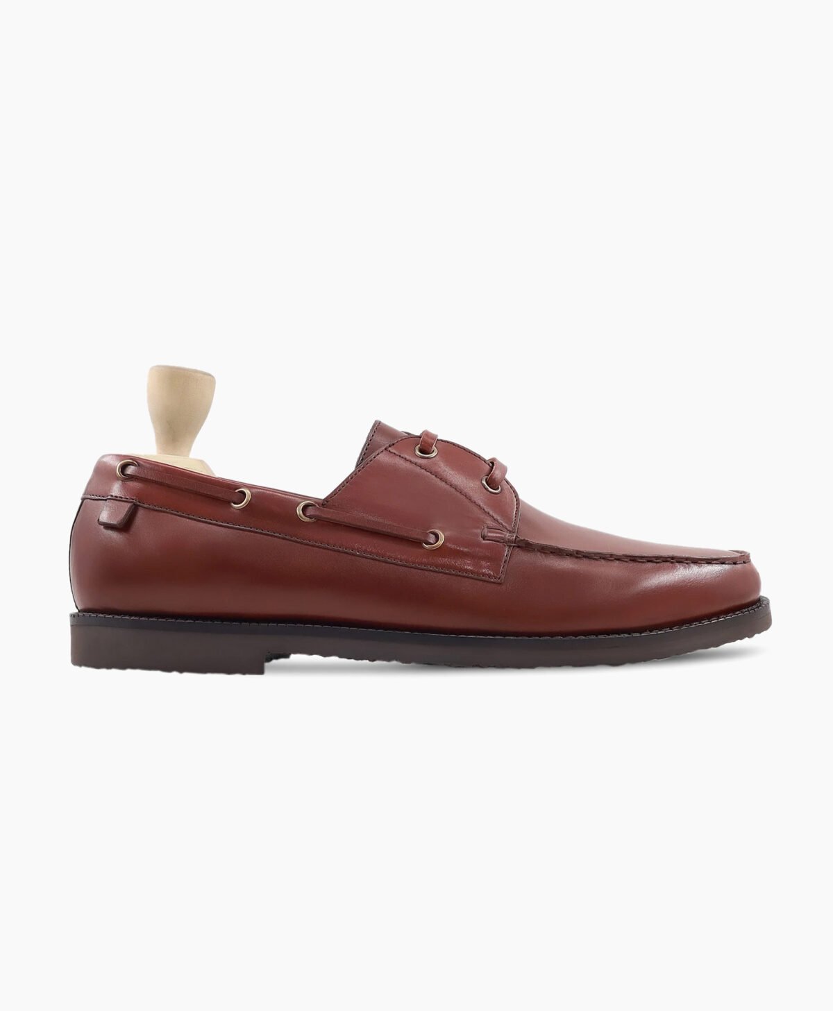 Sitka Derby Brown Calf Leather Shoes Image201