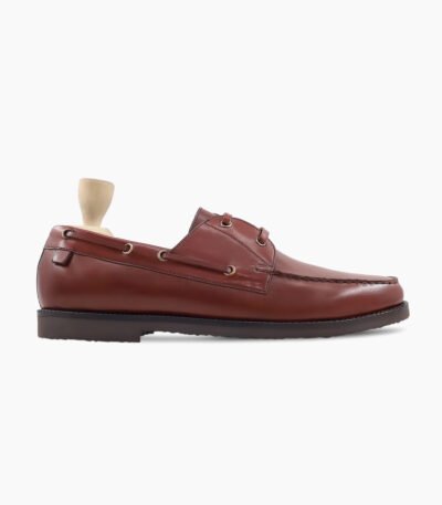 Sitka Derby Brown Calf Leather Shoes