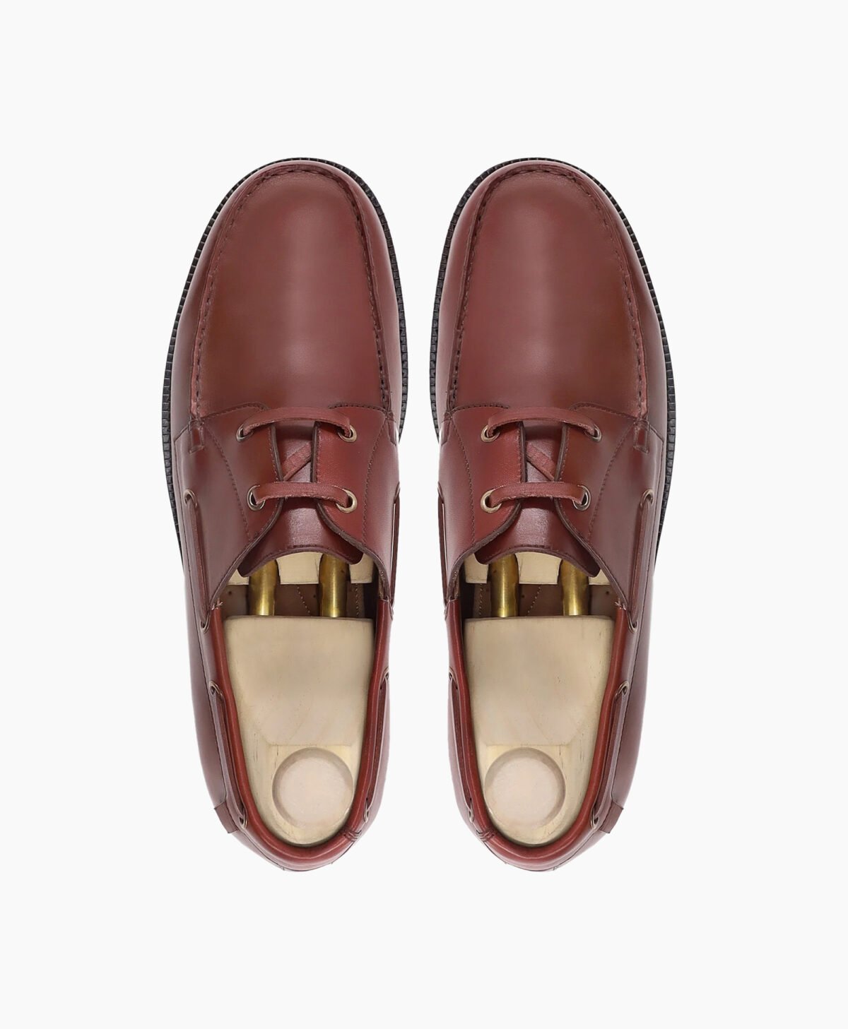 Sitka Derby Brown Calf Leather Shoes Image202