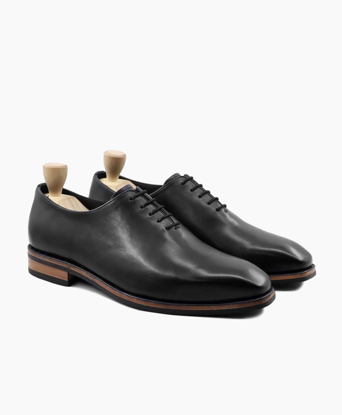 Boulder Wholecut Black Calf Leather Shoes Image200