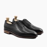 Boulder Wholecut Black Calf Leather Shoes