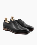 Boulder Wholecut Black Calf Leather Shoes