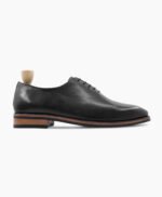 Boulder Wholecut Black Calf Leather Shoes