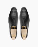 Boulder Wholecut Black Calf Leather Shoes