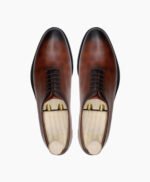 Gadsden Wholecut Burnished Brown Calf Leather Shoes