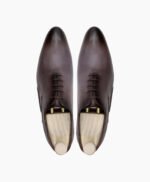 Lancaster Wholecut Black Burnished Berry Shoes