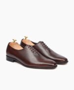 Lompoc Wholecut Dark Brown Calf Leather Shoes