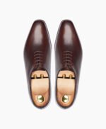 Lompoc Wholecut Dark Brown Calf Leather Shoes