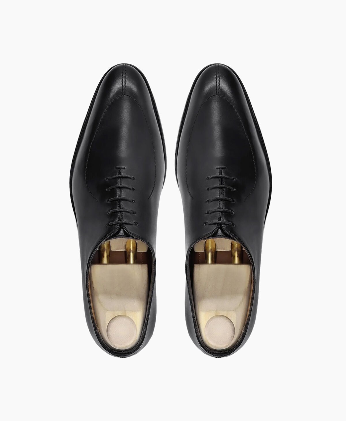 Needles Wholecut Black Calf Leather Shoes Image202