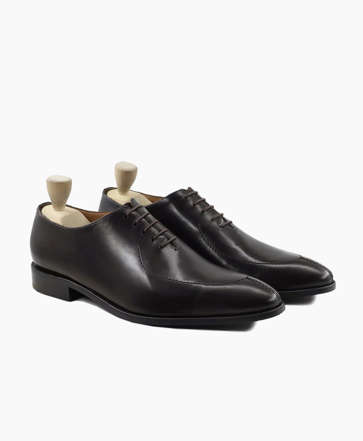 Needles Wholecut Dark Brown Calf Leather Shoes Image200