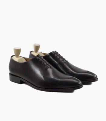 Needles Wholecut Dark Brown Calf Leather Shoes