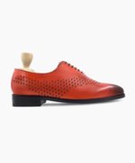 Palo Wholecut Burnished Tan Calf Leather Shoes