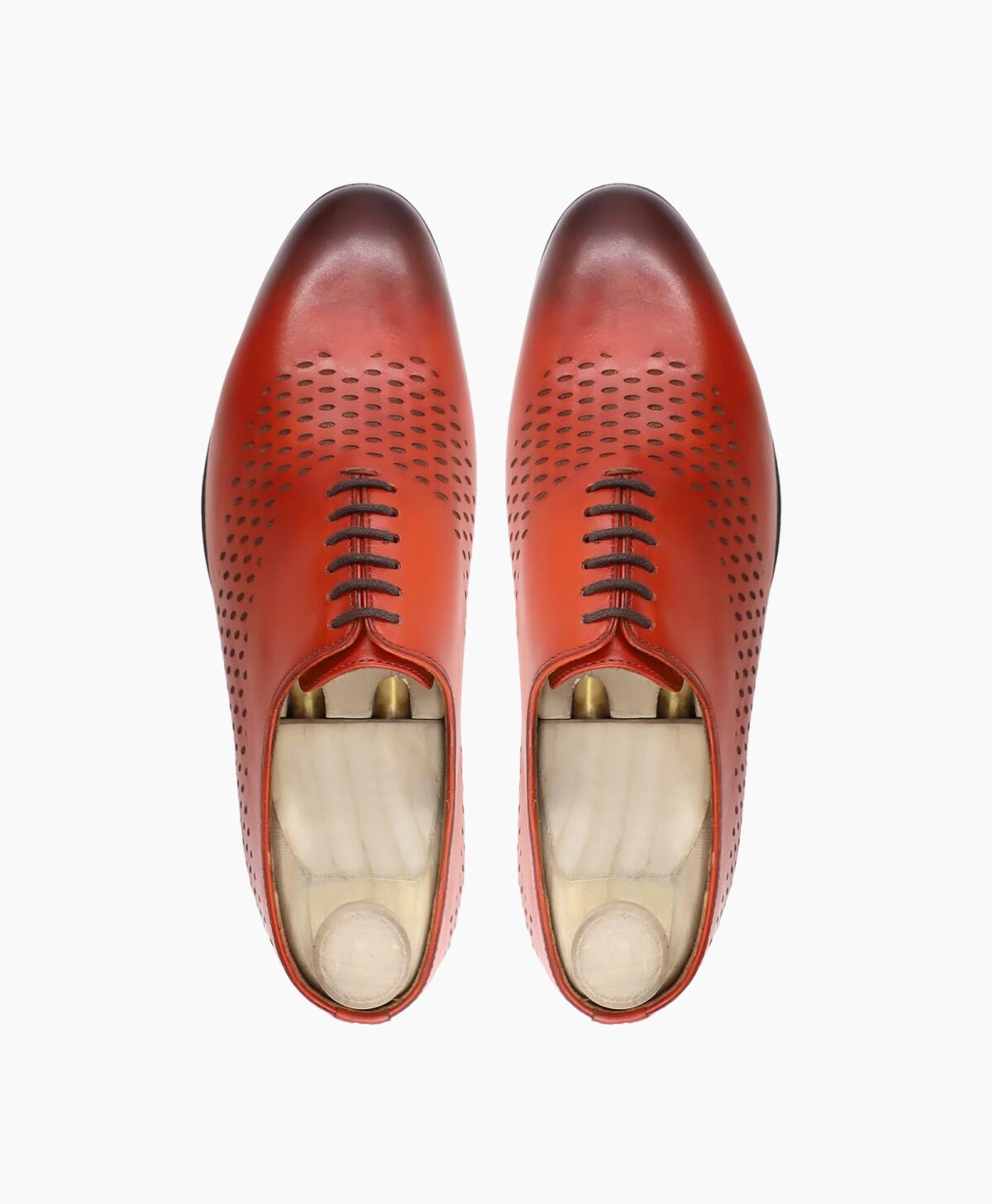 Palo Wholecut Burnished Tan Calf Leather Shoes Image202