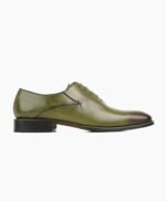 Walpi Wholecut Green Calf Leather Shoes