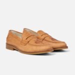 Arizona Natural Palm Tree Penny Loafers