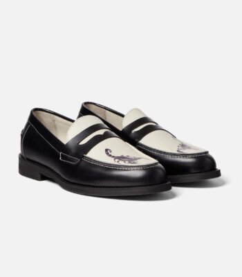 Helen Scorpion Penny Loafers