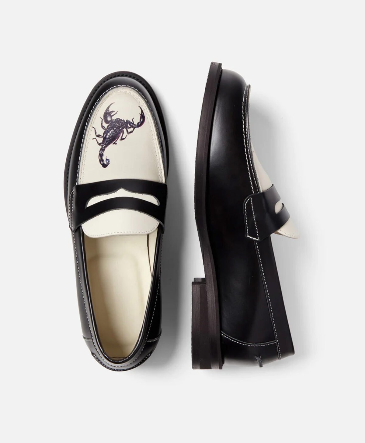 Helen Scorpion Penny Loafers