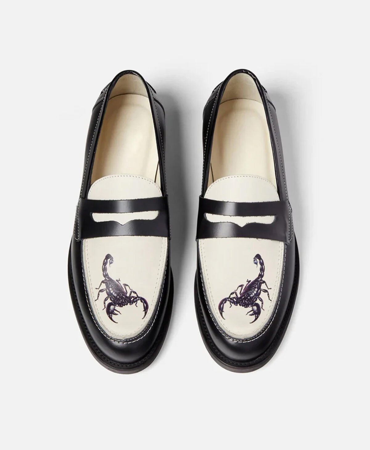 Helen Scorpion Penny Loafers