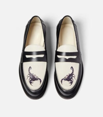 Helen Scorpion Penny Loafers