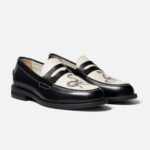 Helen Snake Penny Loafers