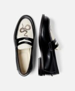 Helen Snake Penny Loafers