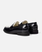 Helen Snake Penny Loafers