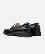 Savannah Hand Painted Berry Penny Loafers