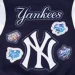 MLB New York Yankees DIY Pick Stitch Men's Rib Wool Varsity Jacket