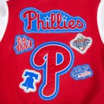 MLB Philadelphia Phillies DIY Pick Stitch Men's Rib Wool Varsity Jacket