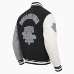 MLB Philadelphia Phillies Reverse French Terry Men's Color Block Wool Varsity Jacket