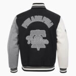 MLB Philadelphia Phillies Reverse French Terry Men's Color Block Wool Varsity Jacket