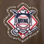 MLB San Diego Padres DIY Pick Stitch Men's Rib Wool Varsity Jacket