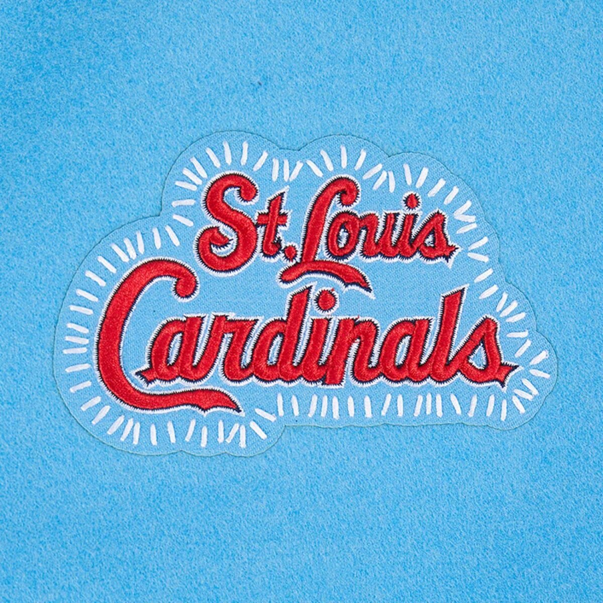 MLB St. Louis Cardinals DIY Pick Stitch Men's Rib Wool Varsity Jacket MLB St. Louis Cardinals DIY Pick Stitch Men's Rib Wool Varsity Jacket