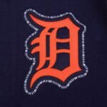 MLB Detroit Tigers DIY Pick Stitch Men's Rib Wool Varsity Jacket