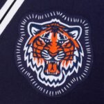 MLB Detroit Tigers DIY Pick Stitch Men's Rib Wool Varsity Jacket