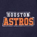 MLB Houston Astros DIY Pick Stitch Men's Rib Wool Varsity Jacket
