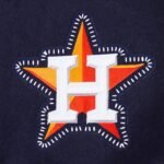 MLB Houston Astros DIY Pick Stitch Men's Rib Wool Varsity Jacket