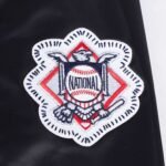 MLB Los Angeles Dodgers DIY Pick Stitch Men's Rib Satin Jacket