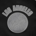 MLB Los Angeles Dodgers Reverse French Terry Men's Color Block Wool Varsity Jacket