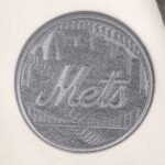 MLB New York Mets Reverse French Terry Men's Color Block Wool Varsity Jacket