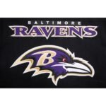NFL Baltimore Ravens Mashup Men's Rib Wool Varsity Jacket
