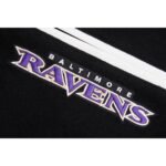 NFL Baltimore Ravens Mashup Men's Rib Wool Varsity Jacket