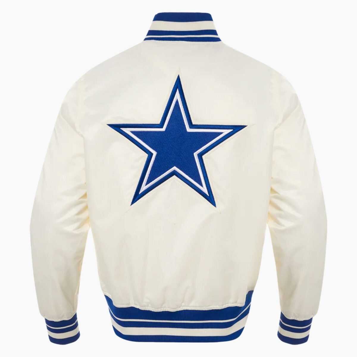 NFL Dallas Cowboys Retro Classic Men's Rib Satin Jacket