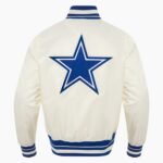 NFL Dallas Cowboys Retro Classic Men's Rib Satin Jacket