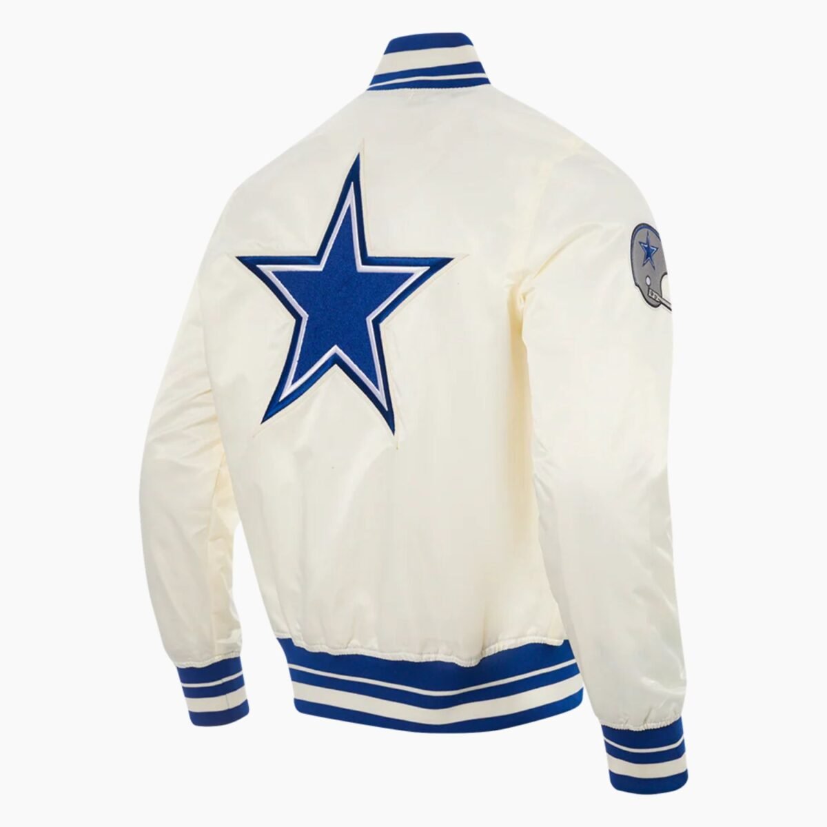 NFL Dallas Cowboys Retro Classic Men's Rib Satin Jacket