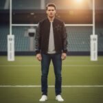 NFL Dallas Cowboys Triple Black Wool Men's Varsity Jacket