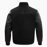 NFL Dallas Cowboys Triple Black Wool Men's Varsity Jacket